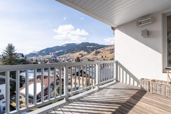 Appartement de luxe 5 pièces au cœur de Megève avec terrasse et parking