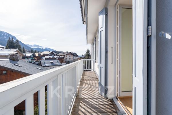 Appartement de luxe 5 pièces au cœur de Megève avec terrasse et parking