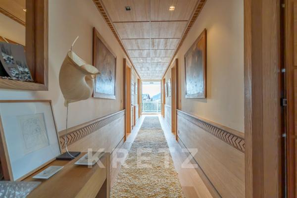 Appartement de luxe 5 pièces au cœur de Megève avec terrasse et parking