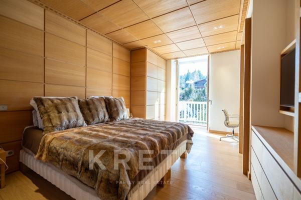 Appartement de luxe 5 pièces au cœur de Megève avec terrasse et parking