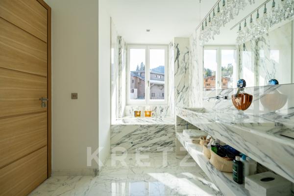 Appartement de luxe 5 pièces au cœur de Megève avec terrasse et parking