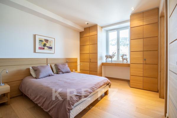 Appartement de luxe 5 pièces au cœur de Megève avec terrasse et parking