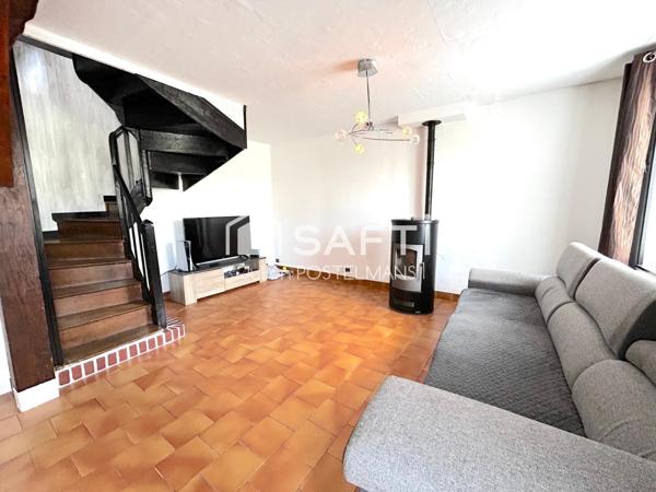 MAISON + DOUBLE GARAGE + EXTERIEUR