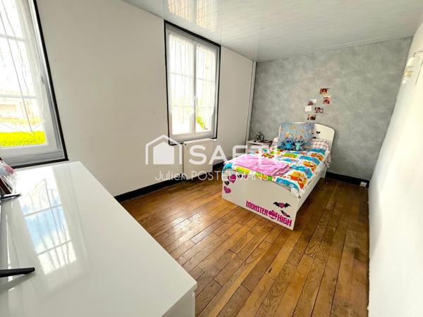 MAISON + DOUBLE GARAGE + EXTERIEUR