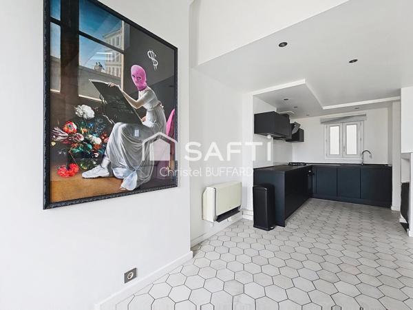 LOFT TENDANCE EN DERNIER ÉTAGE – CHARME ET LUMINOSITÉ AU RENDEZ-VOUS