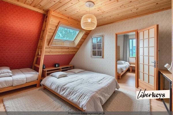 ⚡ OPPORTUNITÉ – Grande maison familiale 169 m² – 4 chambres – Jardin 2 101 m² – Dépendance – Proche Saumur