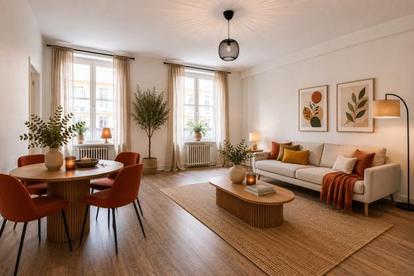 Appartement 2 pièce(s) 1 chambre(s) 56 m²
