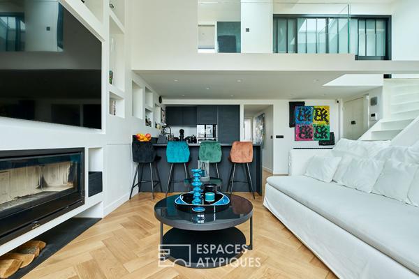 Loft d’exception en dernier étage