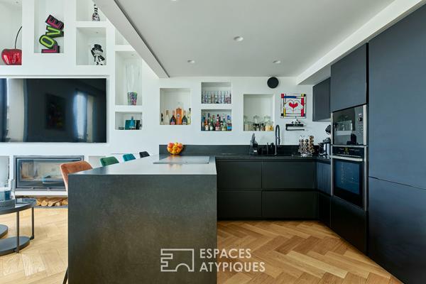 Loft d’exception en dernier étage