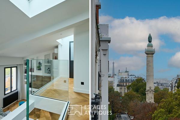 Loft d’exception en dernier étage