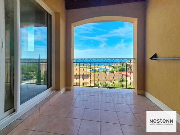 Les Issambres, 2 chambres, residence securisee, piscine, ascenseur, vue mer