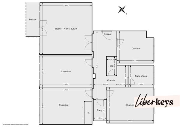 Appartement T4 rénové I Rive gauche I Lannion