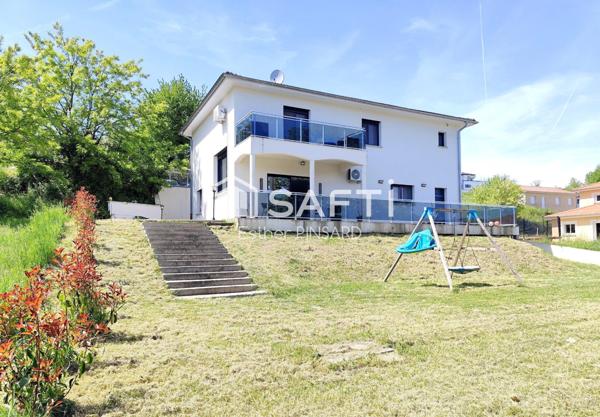 Maison récente 167 m² – 4 chambres dont suite parentale – Terrain 1000 m²