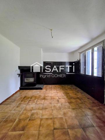 Grande maison familiale,terrain 4605 m², garage, atelier