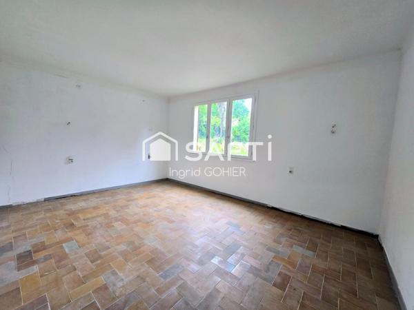 Grande maison familiale,terrain 4605 m², garage, atelier