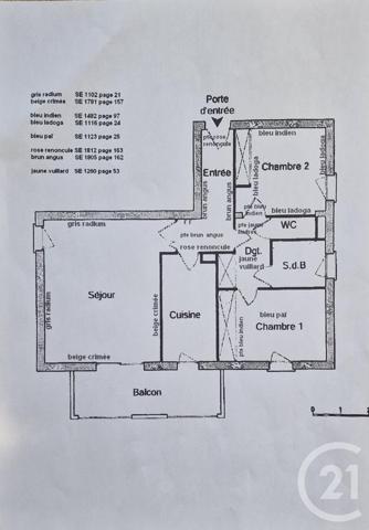 Appartement T3 à vendre  3 pièces - 70 m2 HYERES - 83