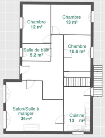 Maison 4 pièces de 98 m2 à La Tremblade / Ronce les bains, La tremblade 17390