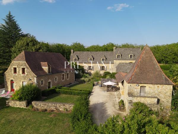 Propriété authentique en Périgord Noir entre Sarlat et Montignac, 480 m2 et 3ha80., SARLAT LA CANEDA
