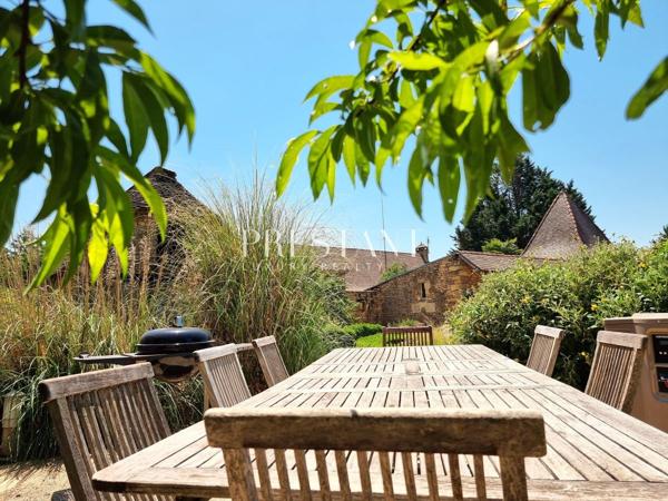 Propriété authentique en Périgord Noir entre Sarlat et Montignac, 480 m2 et 3ha80., SARLAT LA CANEDA