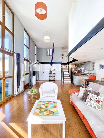 Duplex esprit loft d’exception – Dernier étage avec rooftop