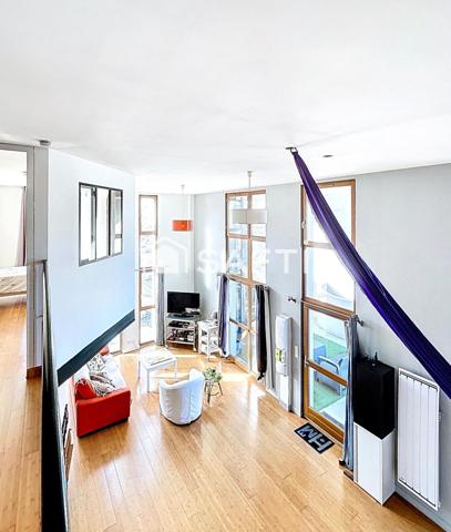 Duplex esprit loft d’exception – Dernier étage avec rooftop