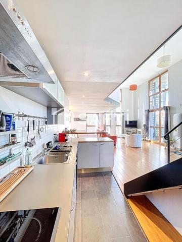 Duplex esprit loft d’exception – Dernier étage avec rooftop