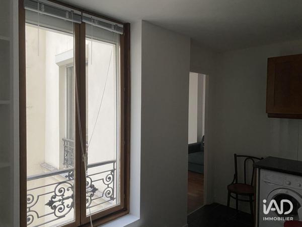 Location studio 25 m² Paris 18
