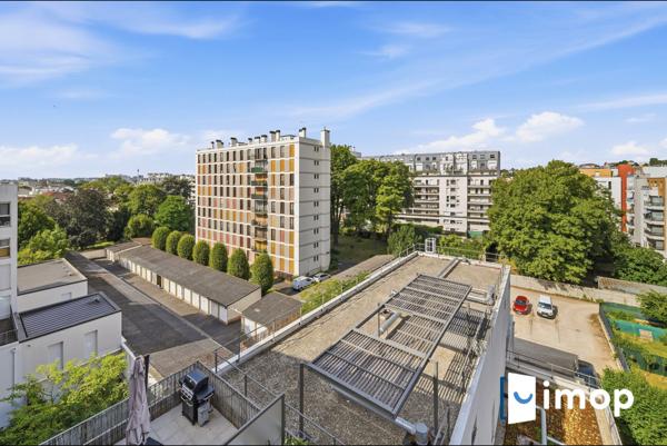 Terrasse au dernier étage