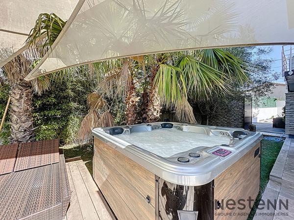 Appartement rez de jardin a 200m de la plage 4 pieces