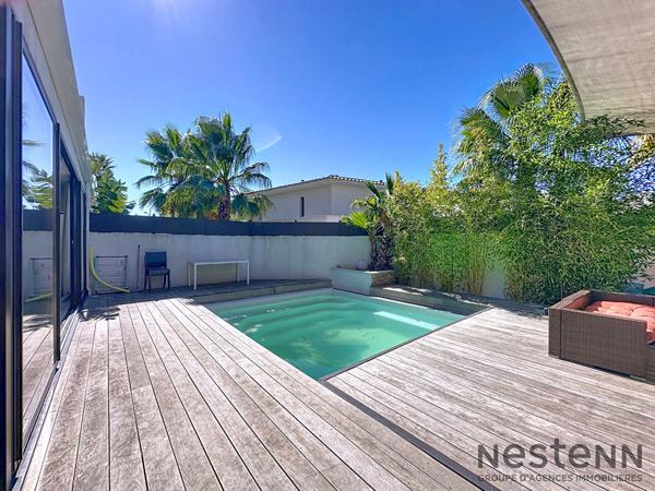 Appartement rez de jardin a 200m de la plage 4 pieces