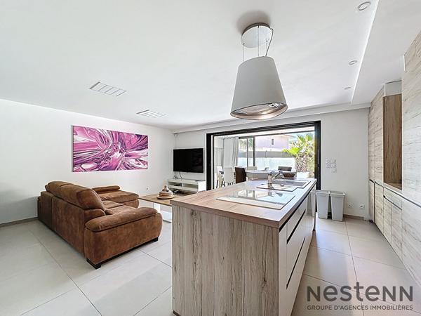 Appartement rez de jardin a 200m de la plage 4 pieces