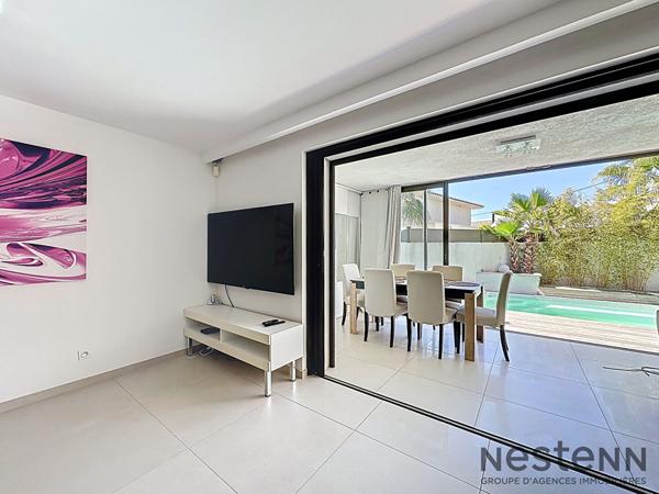 Appartement rez de jardin a 200m de la plage 4 pieces