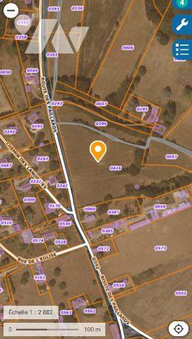 Terrain à bâtir de 1205 m² LE BEC THOMAS