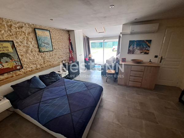 Maison en pierre avec piscine Petosse 4 chambres et grand jardin arboré avec possibilité rapport locatif