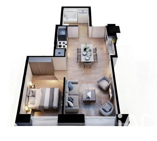 Appartement à vendre 2 pièces 31 m² Lyon 9