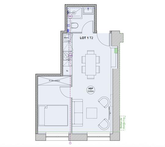 Appartement à vendre 2 pièces 31 m² Lyon 9