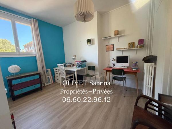 Appartement Rouen 3 pièces 67 m²  - limite SOTTEVILLES-LES-ROUEN -