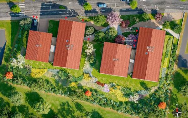 Appartement à vendre    2 pièces • 41,96 m2 Sain-Bel