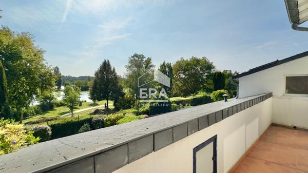 MAISON D'ARCHITECTE - VUE LAC ET PISCINE INTÉRIEURE