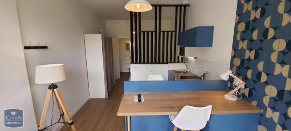 Appartement à louer 1 pièce 24.59m²