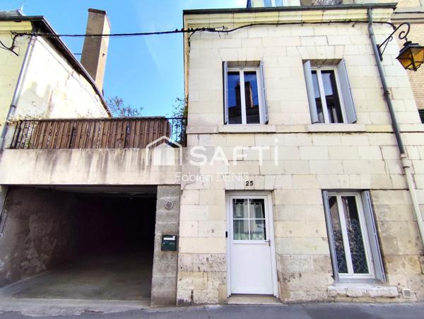 Maison de ville transformée en gîte – Saint-Aignan (41110) – 12 couchages et grand garage