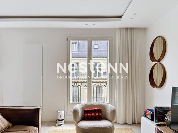 Paris 17e - Batignolles - Rue Nollet ? Superbe 3 pièces de 59,81 m² refait à neuf avec balcon filant et aucun travaux