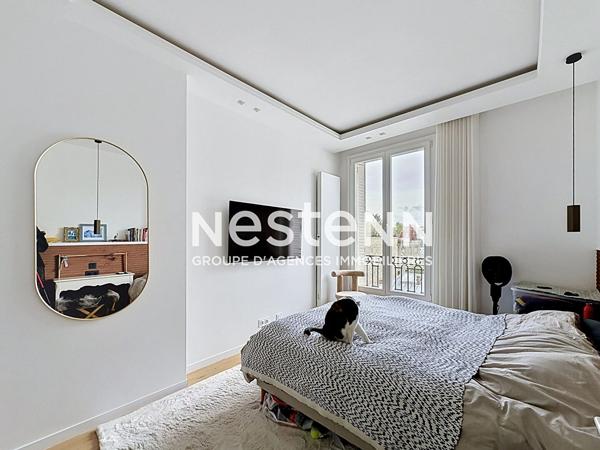 Paris 17e - Batignolles - Rue Nollet ? Superbe 3 pièces de 59,81 m² refait à neuf avec balcon filant et aucun travaux