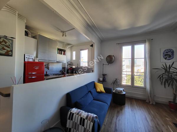 À louer : Appartement T2 meublé à Puteaux, dernier étage