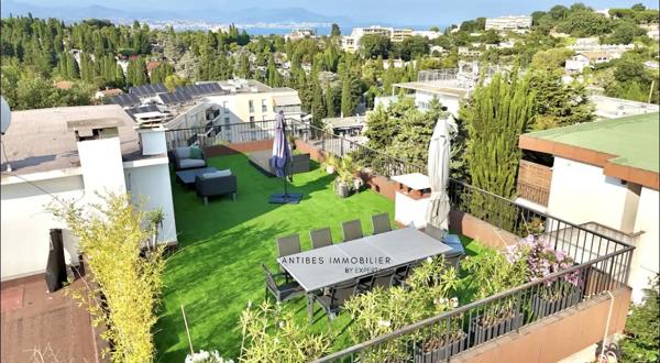 Antibes (06600) Antibes Toit Terrasse 3 Pièces Garage Parking Cellier
