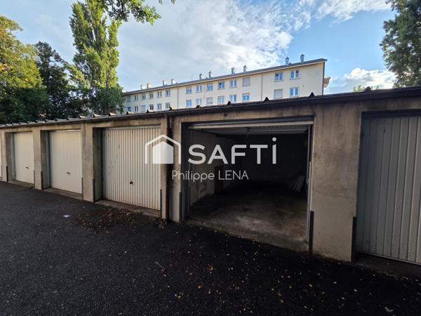 Box garage individuel proche tram et centre-ville