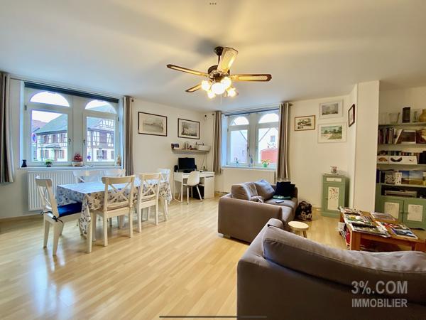 3%.COM - En EXCLUSIVITÉ - À WOLFISHEIM (rue du Moulin), MAGNIFIQUE appartement de 3 pièces d’environ 86m². Wolfisheim (67202)