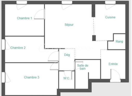 Appartement de 87 m²