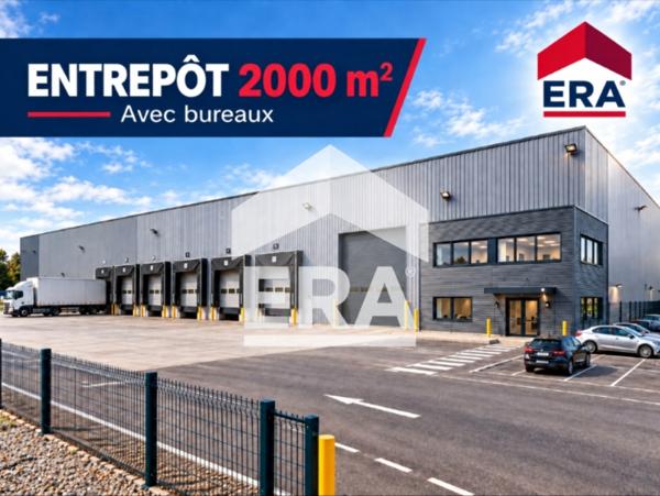 ROUBAIX - LOCAL D'ACTIVITÉ / ENTREPÔT + BUREAUX - 1800 m²