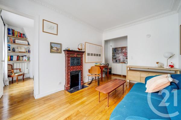 Appartement F2 à vendre  2 pièces - 39,73 m2 PARIS - 75019